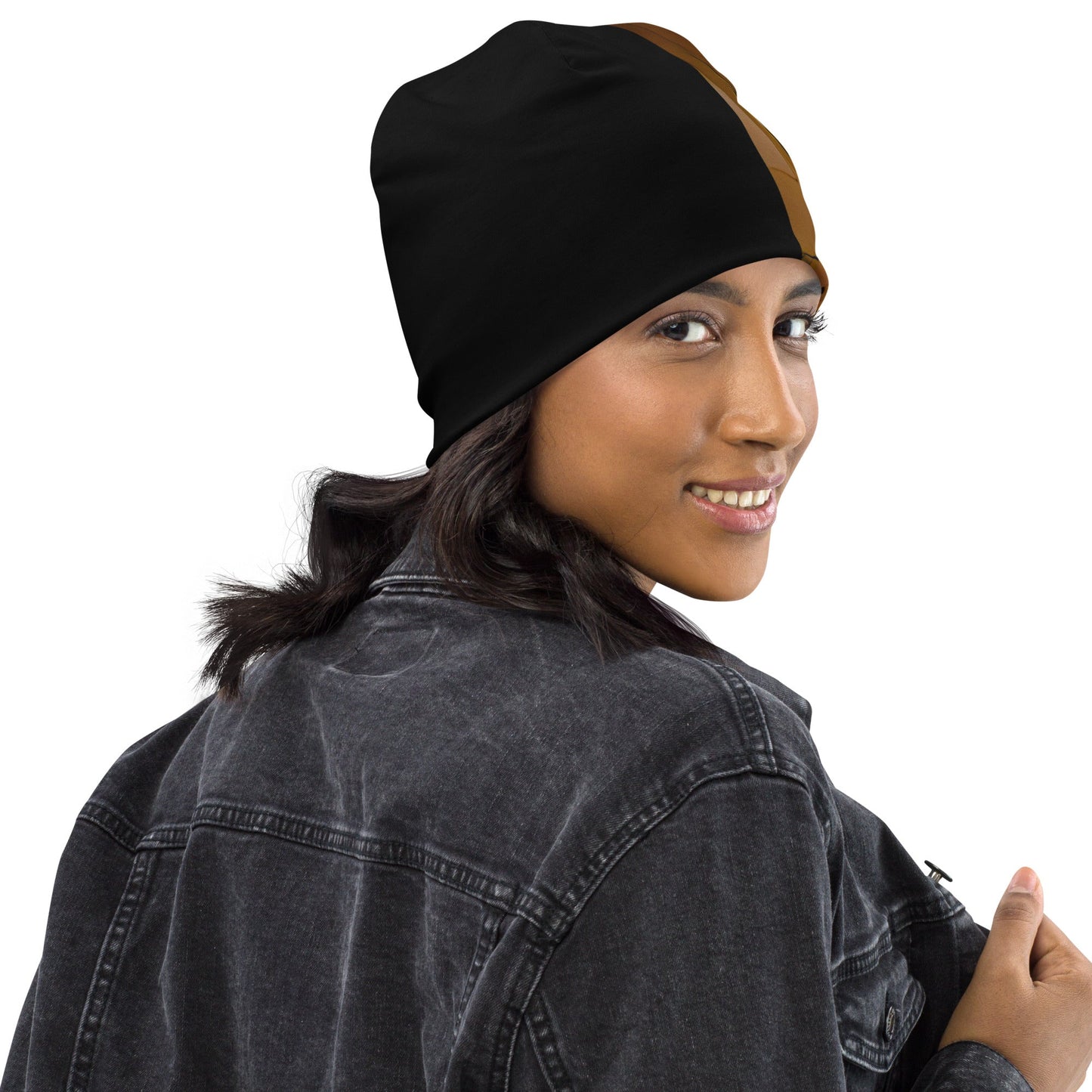 Half Black Half Gāolàng - Beanie