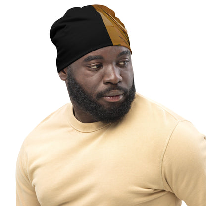 Half Black Half Gāolàng - Beanie