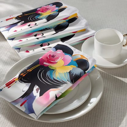 Geisha Girl - Cloth Napkin Set