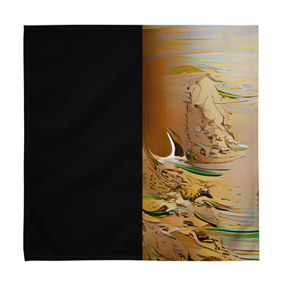 Half Black Half Gāolàng - Cloth Napkin Set