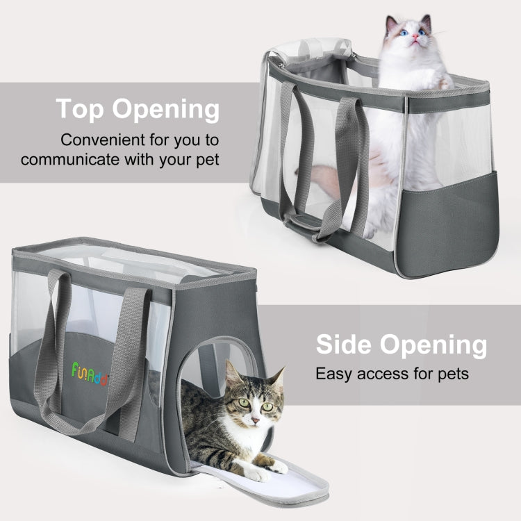 FUNADD Portable Breathable Pet Bag Outdoor Shoulder Tote Bag, Breathable Pet Bag