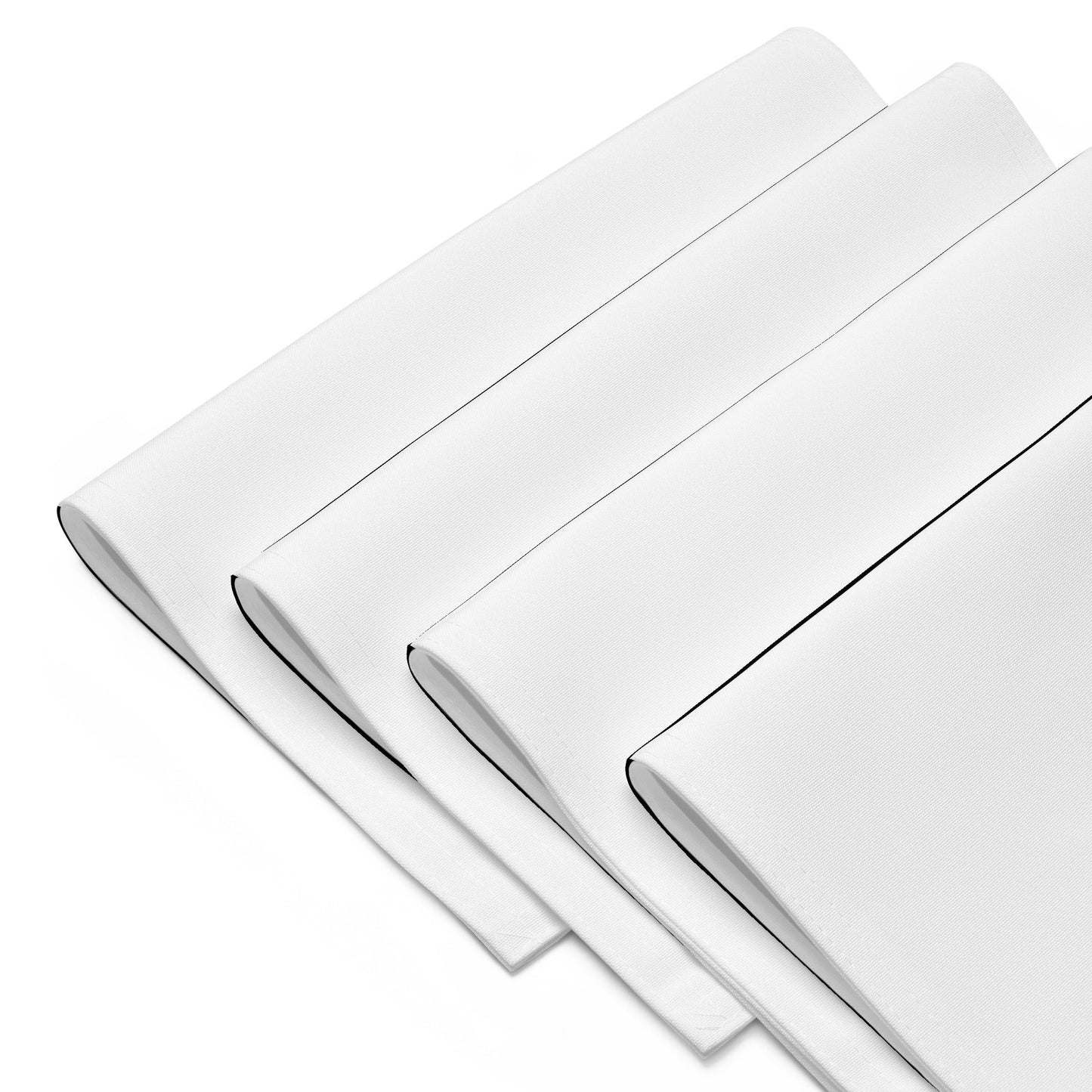 Half Black Half White - Placemat Set