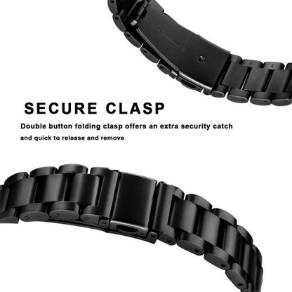 Three Beads Slingshot Buckle Solid Stainless Steel Watch Band for Fitbit Charge 4, Three Beads for Fitbit Charge 4