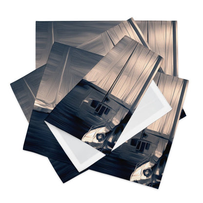The Sleeping Yachts (at Sunrise) - Placemat Set