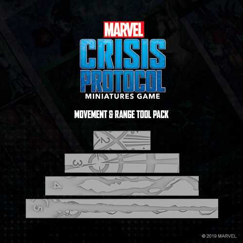 Movement and Range Tool Pack: Marvel Crisis Protocol