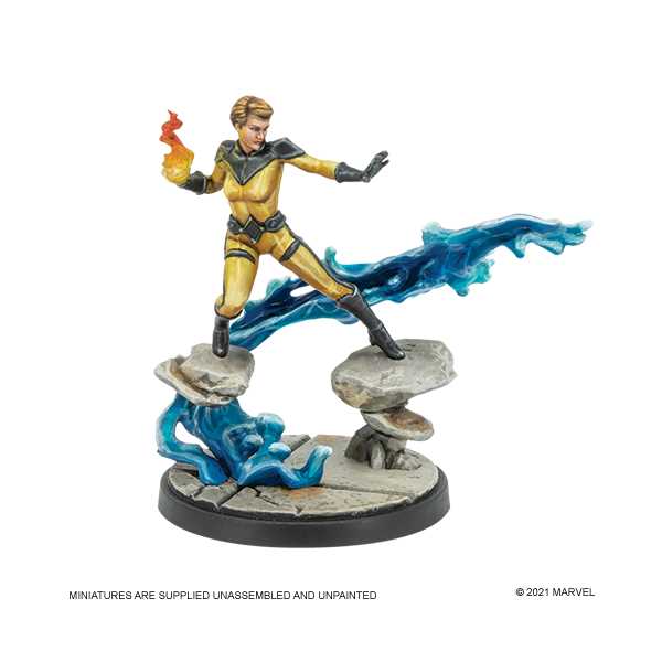 Marvel Crisis Protocol: Crystal and Lockjaw