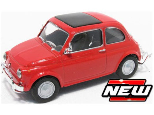 Fiat 500D red - 1:43 Scale Model Car