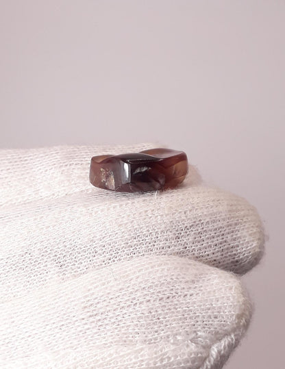 13.2ct Mexican Fire Agate, Rare Fire Agate - Golden Fire Agate, Perfect gemstone Gift, Rare Gemstone than Diamonds, Dimensions - 18x14mm