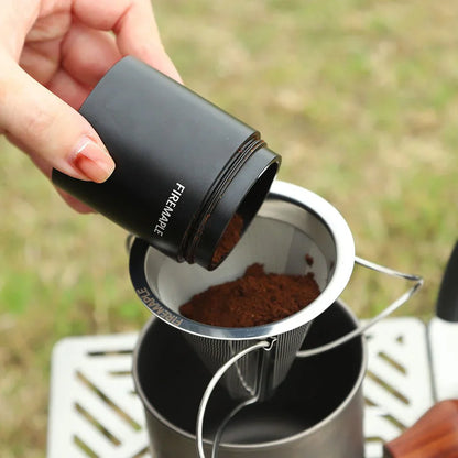 FireMaple Orca Manual Coffee Grinder - 6 Core