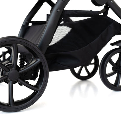 Noordi Fjordi V2 Leather 2in1 Pushchair with ThermoCot™ Carrycot, Shadow Grey