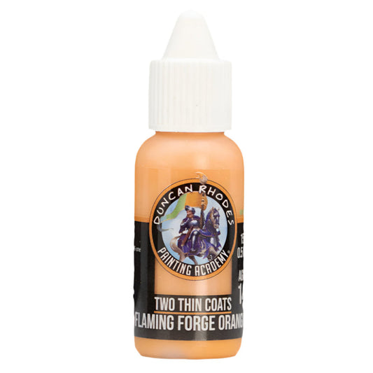 Duncan Rhodes Two Thin Coats - Flaming Forge Orange Bright
