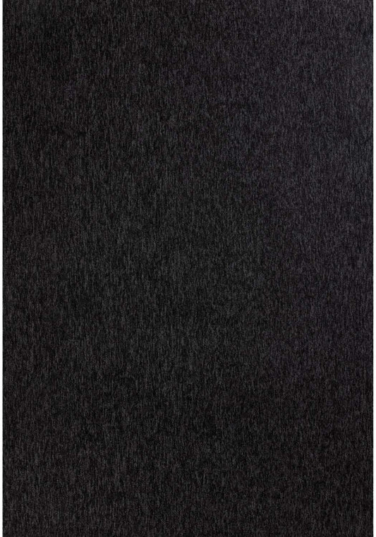 Flex Dark Grey Low Pile Solid  Rug