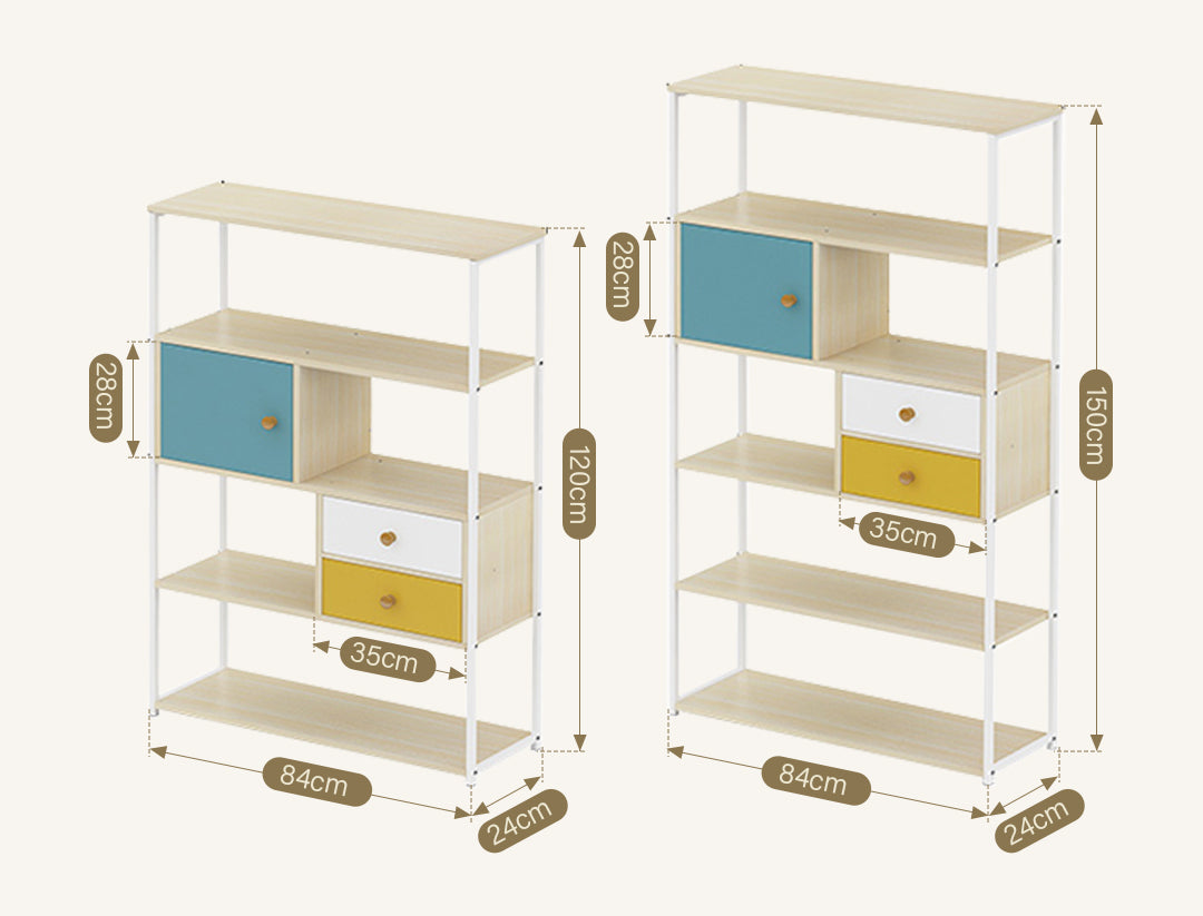 Flower Bookcase, Shelving Unit