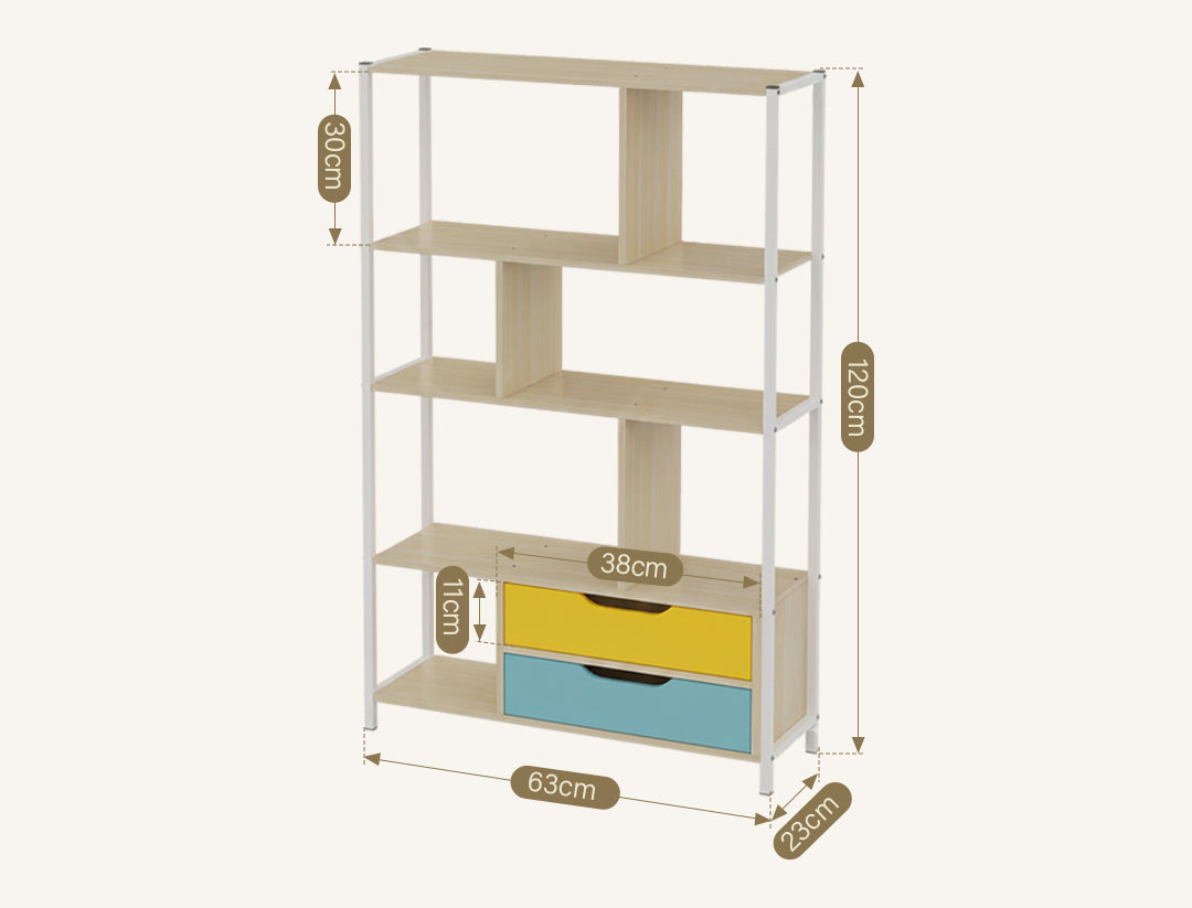 Flower Bookcase, Shelving Unit