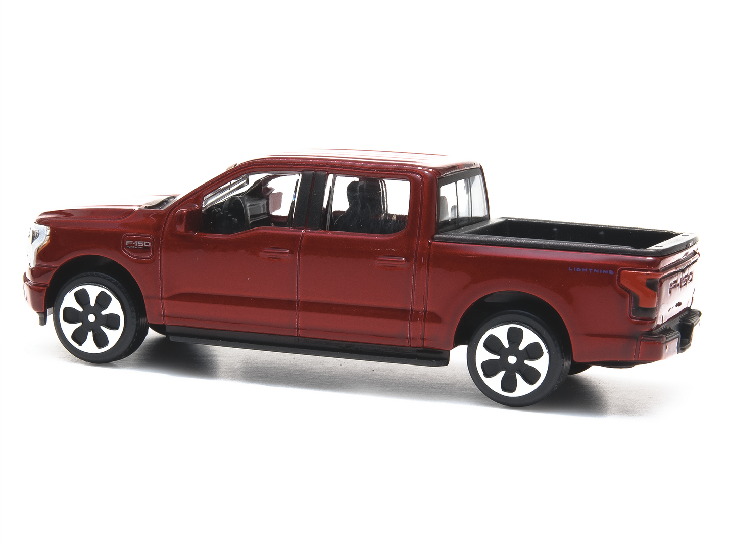 Ford F-150 Lightning 2022 red - 1:43 Scale Toy Pickup