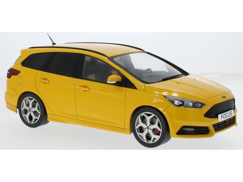 Ford Focus ST Turnier 2014 Yellow 1:18 Scale Diecast Model Car Group