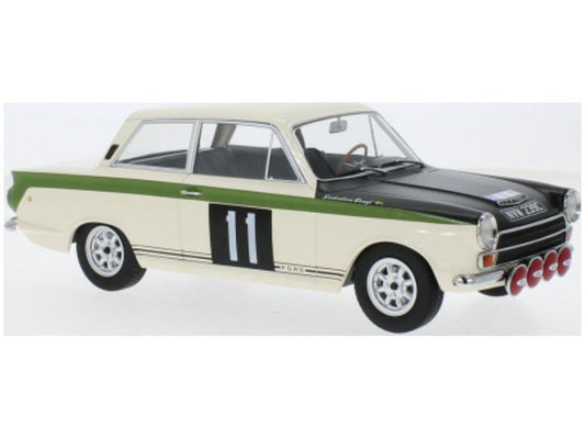 Ford Lotus Cortina Mk1 #11 B Söderström G PalmWinner RAC Rally 1966 1:18 Scale Diecast Model Car Group