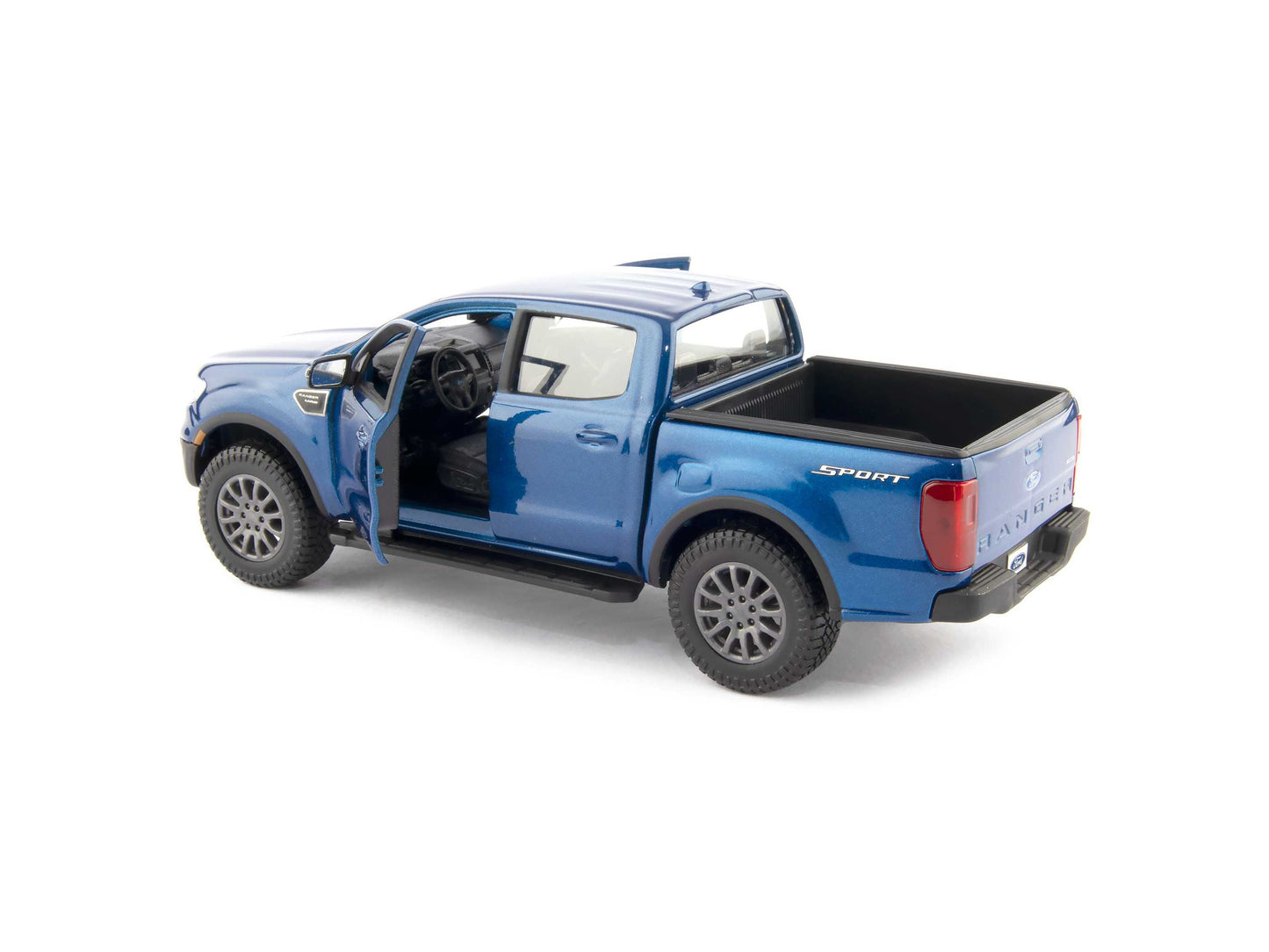 Ford Ranger 2019 blue - 1:27 Scale Model Car