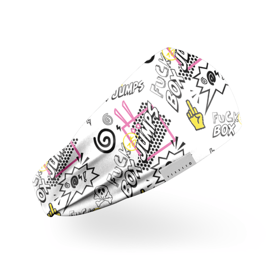 F Box Jumps Headband