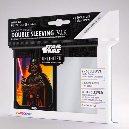 Gamegenic Star Wars: Unlimited Double Sleeving Pack - Darth Vader