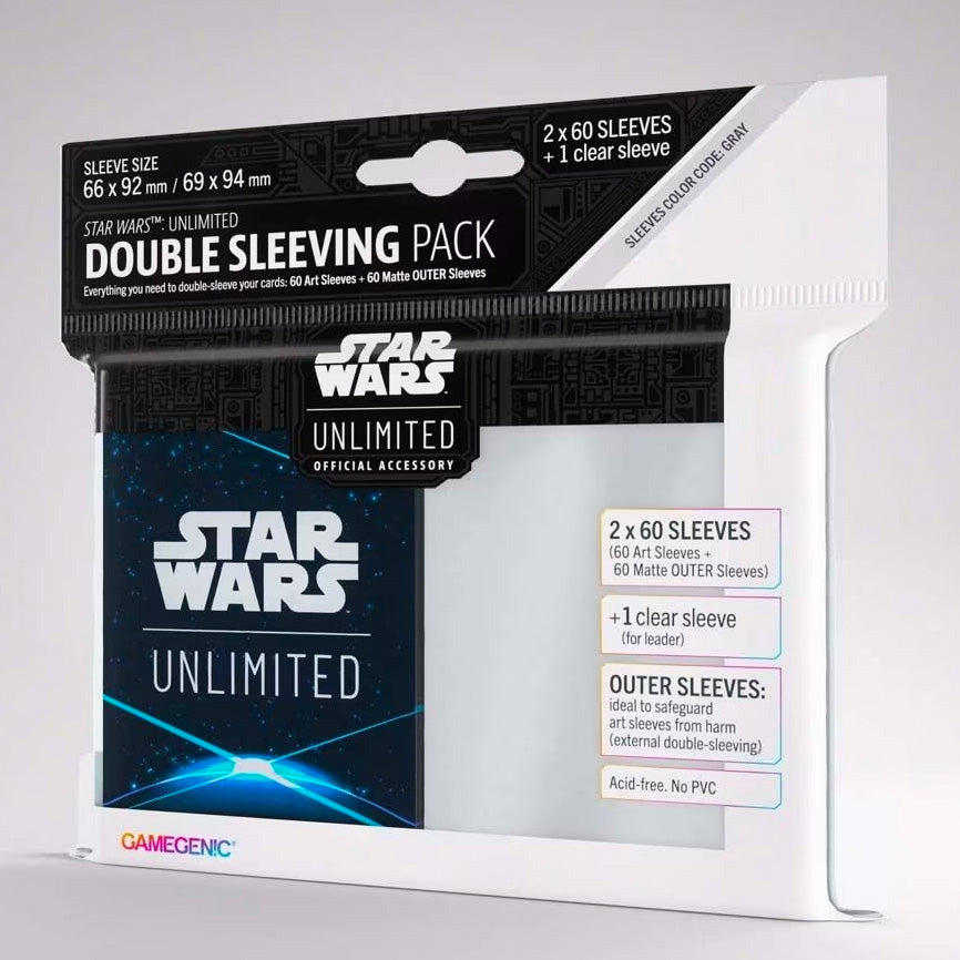 Gamegenic Star Wars: Unlimited Double Sleeving Pack - Space Blue