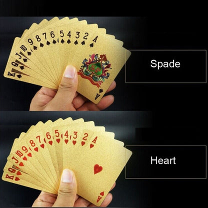 Creative Frosted  Back Texture Plastic From Vegas to Macau Playing Cards Texas Poker Novelty Collection Gift, Silver Tattice Paper Box, Mosaic Gold Dollar Paper Box, Golden Dragon and Phoenix Paper Box, Gold Double Dragon Kung Hei Fat Choy Paper Box   ...