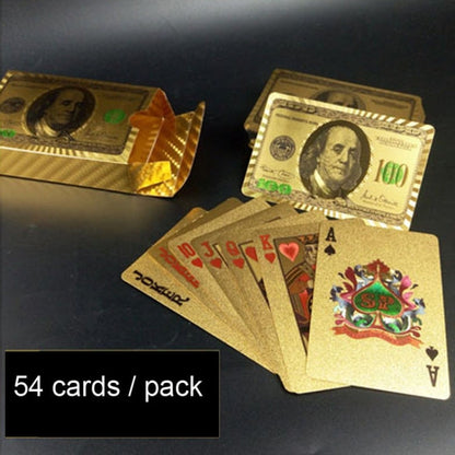 Creative Frosted  Back Texture Plastic From Vegas to Macau Playing Cards Texas Poker Novelty Collection Gift, Mosaic Gold Dollar Paper Box, Golden Dragon and Phoenix Paper Box, Gold Double Dragon Kung Hei Fat Choy Paper Box, Golden Tattice Paper Box   ...