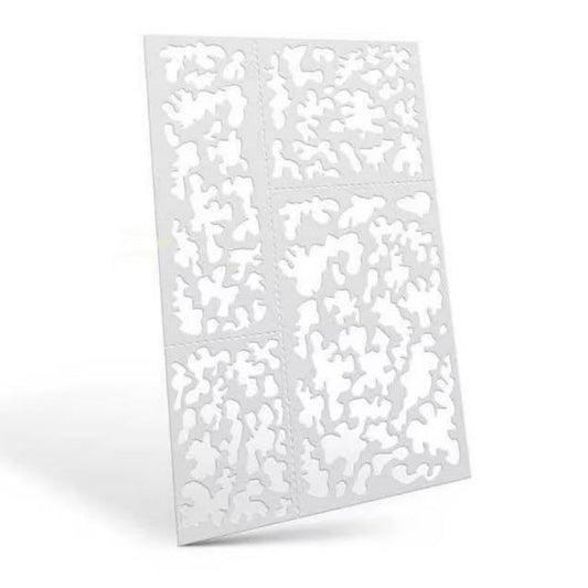 Green Stuff World - Mylar flexible stencils - Classic Camo 1  (15mm)