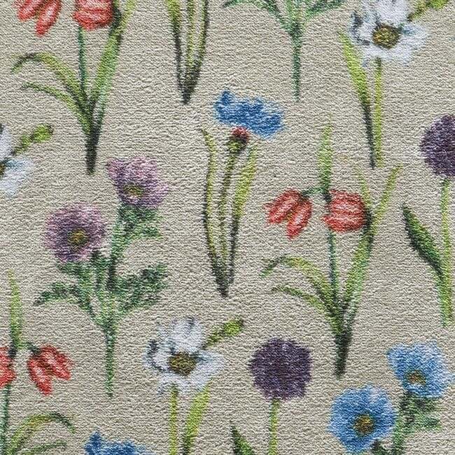 Eco-Friendly Washable Floral Mat