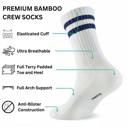 Bamboo Crew Socks