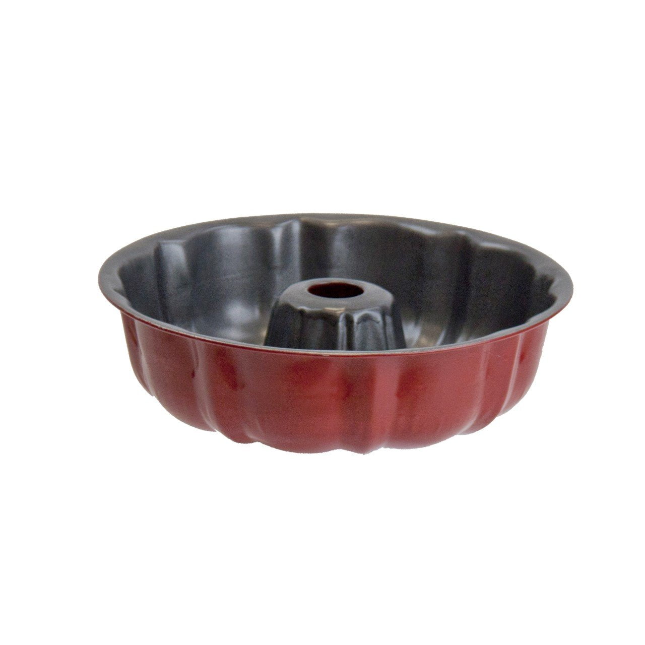 Premium 24cm Red Round Ring Cake Baking Tin Mould NonStick Bakeware