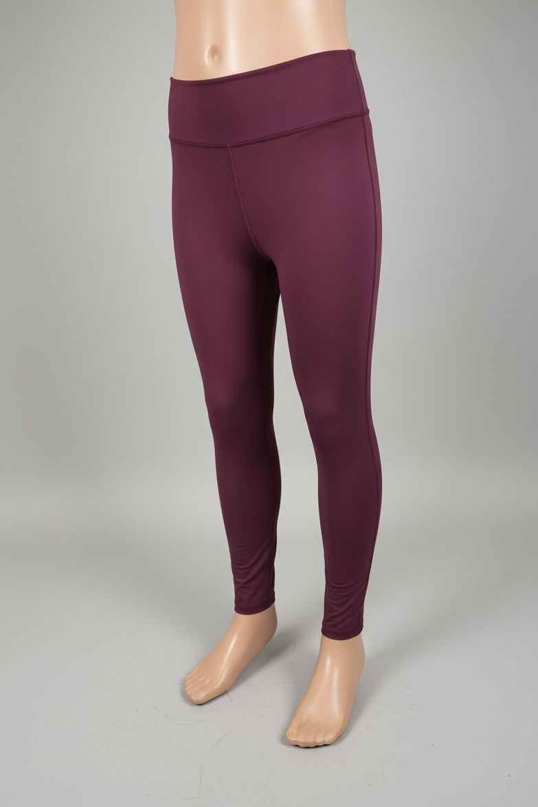 Solid colour, soft, stretch leggings in black, green, navy, grey, orange, pink, fuchsia, purple and more!