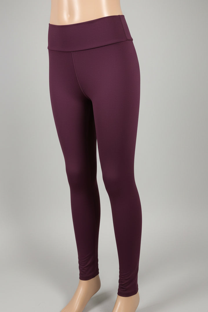 Solid colour, soft, stretch leggings in black, green, navy, grey, orange, pink, fuchsia, purple and more!