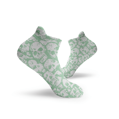 Deadly Skulls Ankle Socks