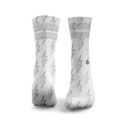 Lightning Bolts Glitter Socks