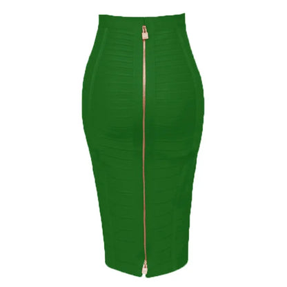 Elegant Sheath Skirt for Women – High Waist, Slim Fit, Office & Evening Wear
