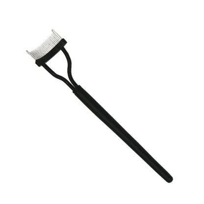 Eyelash Curler Beauty Makeup Lash Separator Foldable Metal Eyelash Brush Comb Mascara Curl Beauty Makeup Cosmetic Tool