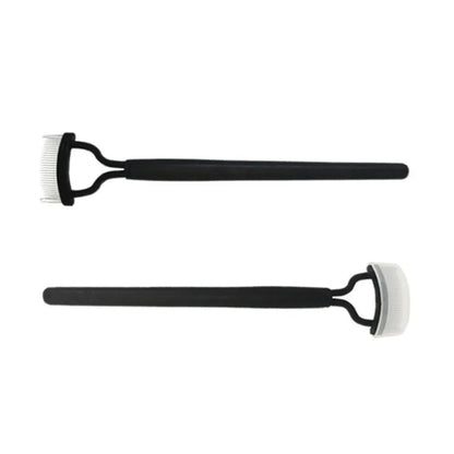Eyelash Curler Beauty Makeup Lash Separator Foldable Metal Eyelash Brush Comb Mascara Curl Beauty Makeup Cosmetic Tool