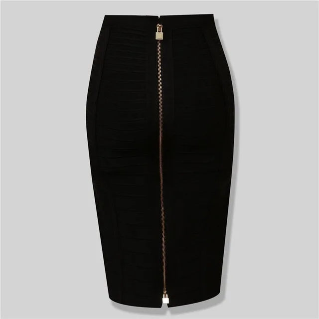 Elegant Sheath Skirt for Women – High Waist, Slim Fit, Office & Evening Wear