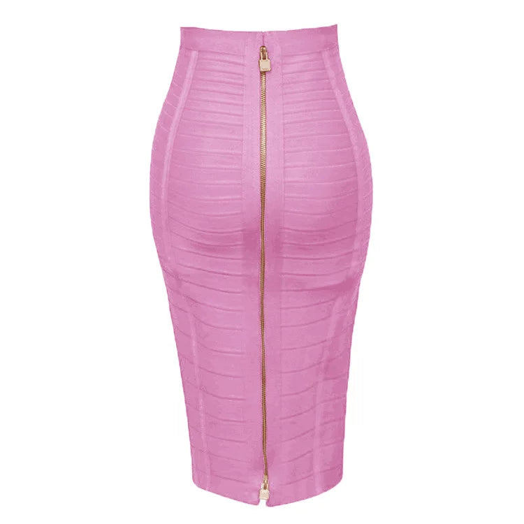 Elegant Sheath Skirt for Women – High Waist, Slim Fit, Office & Evening Wear