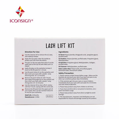 Dropshipping Lash Lift Kit ICONSIGN Eyelash Perming Kit Eyelash Perm Eyelash Enhancer Serum Eye Lash Make Up Tools Wholesale