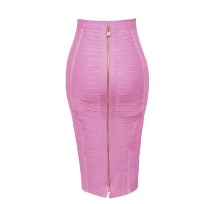 Elegant Sheath Skirt for Women – High Waist, Slim Fit, Office & Evening Wear