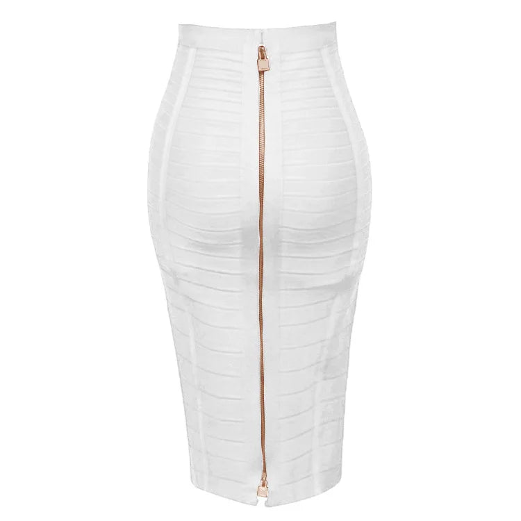 Elegant Sheath Skirt for Women – High Waist, Slim Fit, Office & Evening Wear