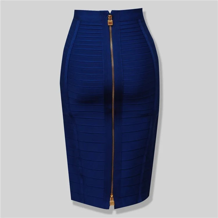 Elegant Sheath Skirt for Women – High Waist, Slim Fit, Office & Evening Wear