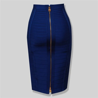 Elegant Sheath Skirt for Women – High Waist, Slim Fit, Office & Evening Wear