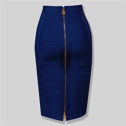 Elegant Sheath Skirt for Women – High Waist, Slim Fit, Office & Evening Wear