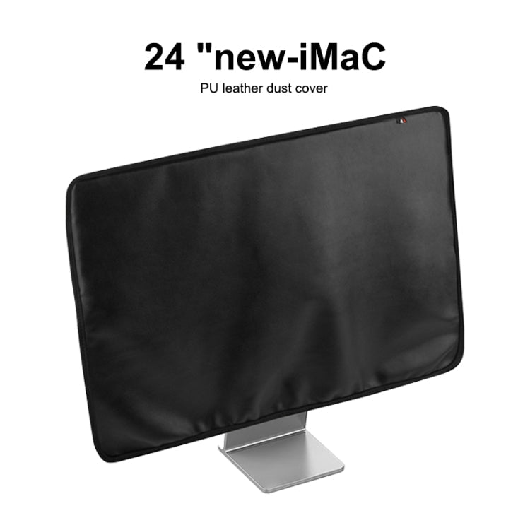 For 24 inch Apple iMac Portable Dustproof Cover Desktop Apple Computer LCD Monitor Cover with Storage Bag, 24 inch (Red), 24 inch (Black), 24 inch (Grey), 24 inch (Blue), 24 inch (Purple)