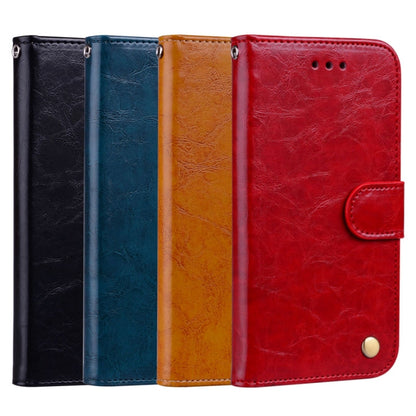 Business Style Oil Wax Texture Horizontal Flip Leather Case for Huawei Honor 7C / Enjoy 8 / Y7 (2018) / Y7 Prime (2018) / Nova 2 Lite, with Holder & Card Slots & Wallet, For Huawei Honor 7C, For Honor 7C / Y7 Prime (2018)                               ...