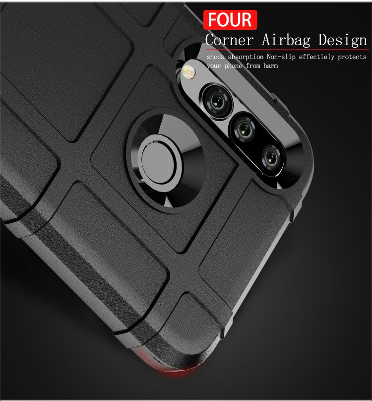 Shockproof Rugged Shield Full Coverage Protective Silicone Case for Huawei P Smart+ 2019, Huawei P Smart+ 2019