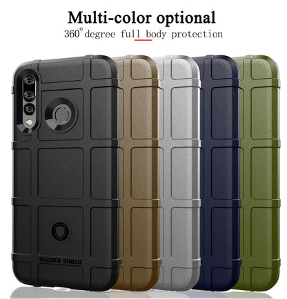 Shockproof Rugged Shield Full Coverage Protective Silicone Case for Huawei P Smart+ 2019, Huawei P Smart+ 2019